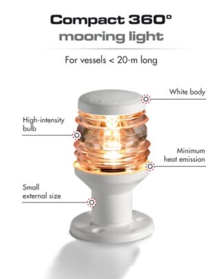 Osculati 14.412.00 Lampadina Alogena 5 W luci di via fino a 12 metri
