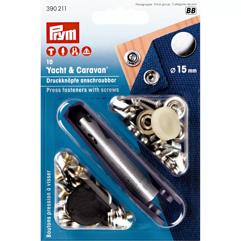 Plastimo BOTTONE PER TENDE CF. 10 pz. (acq.min. unità) - immagine 3