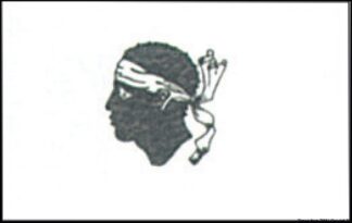 Osculati 35.451.02 Bandiera Corsica 30 X 45 Cm bandiere gran pavese e guidoni