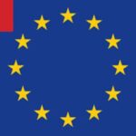 Osculati 35.440.01 Bandiera Europa + Italia 20 X 30 Cm bandiere gran pavese e guidoni