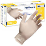 GUANTI LATTICE R46 POWDER FREE L    Pz 100 REFLEXX R46/L GUANTI LAVORO                F