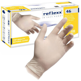 GUANTI LATTICE R46 POWDER FREE XL   Pz 100 REFLEXX R46/XL GUANTI LAVORO                F