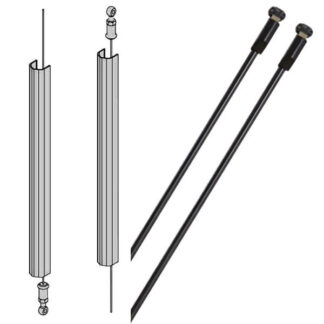 ASTE VERTICALI MANIGLIONI ALPHA    07A63-0C-0 CISA 07A63.0C.0 CISA ANTIPANICO              S