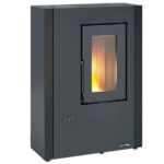 STUFA PELLET LUISELLA MAXI 5.0  GRAFITE EXTRAFLAME 1294901 - 5 S STUFE PELLET                 F