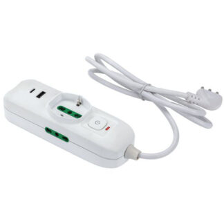 MULTIPRESA 2x2PT 1xSK LAT USB INT TRIAX 474124 FME 474124 AVVOLGICAVI E PROLUNGHE F