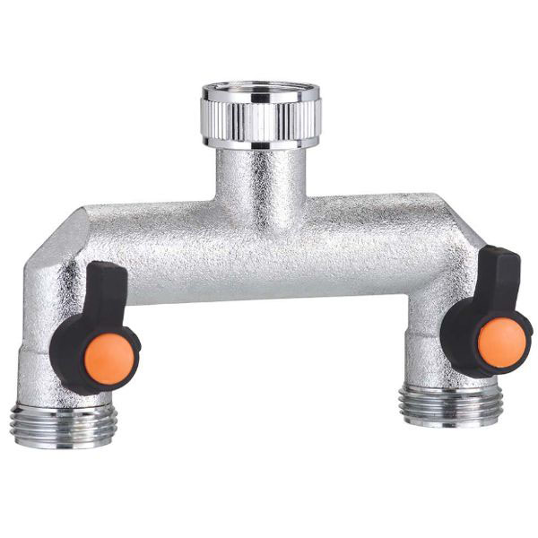PRESA 2 RUBINETTI 3/4F + 3/4M METAL 9601 CLABER 9601 CLABER F