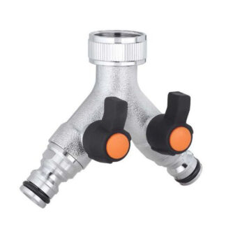 PRESA 2 RUBINETTI 3/4F + INN.M METAL 9602 CLABER 9602 CLABER F