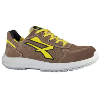 SCARPE DORADO MARRONE/GIALLO BASSE 48 S1P UPOWER RU20066-48 SCARPE ANTINFORTUNISTICHE F