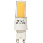 LAMPADA LED BISPINA G9 W3,8 3000K COB Lm 470  SHOT SLD8804X2 LAMPADINE                    F