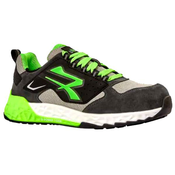 SCARPE BRAN GRIGIO/VERDE BASSE 39 S1P UPOWER RT20026-39 SCARPE ANTINFORTUNISTICHE F