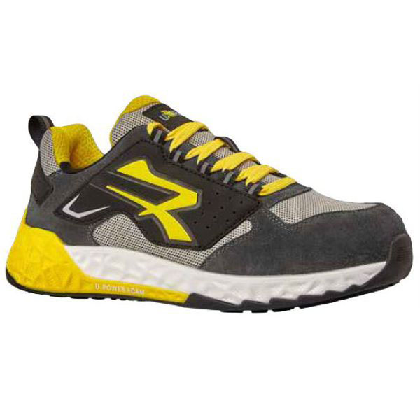 SCARPE STARK GRIGIO/GIALLO BASSE 41 S1P UPOWER RT20036-41 SCARPE ANTINFORTUNISTICHE F