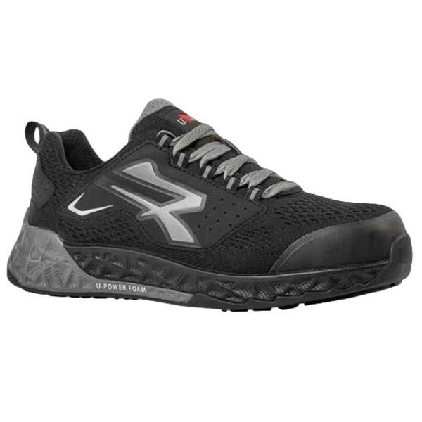 SCARPE EURON NERO/GRIGIO BASSE 41 S1P UPOWER RT20056-41 SCARPE ANTINFORTUNISTICHE F