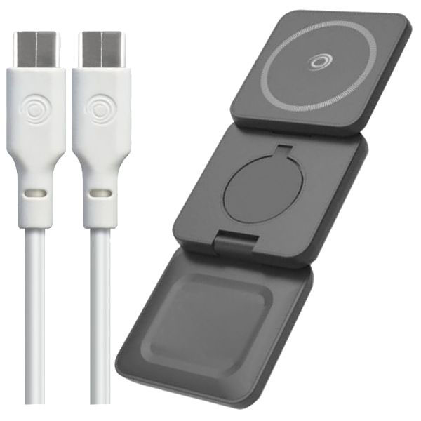 CARICABATTERIE WIRELESS TRIO w 15 4024 TIEMME 4024K ACCESSORI TELEFONIA F