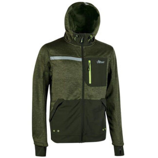 FELPA DARK GREEN XXL GALAXY UPOWER WFU275DG-XXL INDUMENTI LAVORO F