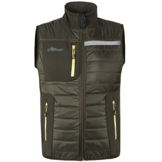 GILET DARK GREEN XXL WALL UPOWER FU278DG-XXL INDUMENTI LAVORO F