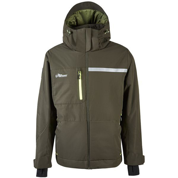 GIACCA DARK GREEN L WINK UPOWER WFU255DG-L INDUMENTI LAVORO F