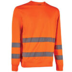 FELPA ALTA VISIBILITA' ARANCIO L      CHARA UPOWER HL320OF-L (CY) INDUMENTI LAVORO             F