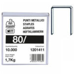 PUNTI mm 10 Pz 10000 GALVANIZ. 80/10       MAESTRI 1201407 FISSATRICI e ACCESSORI       F