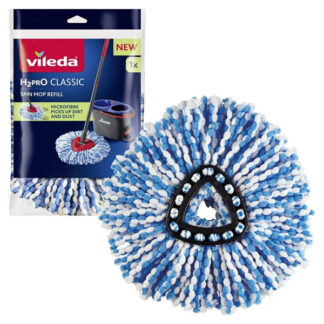 MOCIO RICAMBIO MICROFIBRA H2PRO SPIN MOP VILEDA 178330 VILEDA C