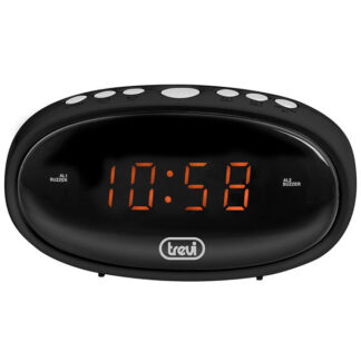 OROLOGIO SVEGLIA DIGITALE NERA EC880 TREVI 0088000 OROLOGI SVEGLIE C