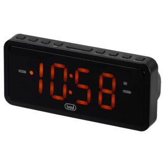 OROLOGIO SVEGLIA DIGITALE NERA EC882 TREVI 0088200 OROLOGI SVEGLIE C