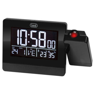 OROLOGIO SVEGLIA DIGITALE NERA EC884 TREVI 0088400 OROLOGI SVEGLIE C