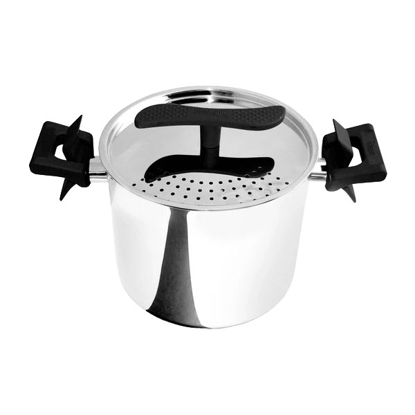 CUOCISCOLA INOX SCOLAVELOCE cm 16 IPAC SMCA16MN PENTOLE IPAC C