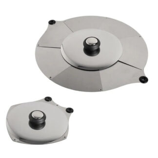 COPERCHIO ACCIAIO VENTAGLIO cm 12/32 GENIETTI IPAC GEN204 PENTOLE IPAC C