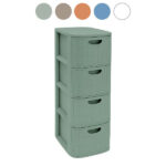 CASSETTIERA P.4 DOMUS GREIGE   30x40 h 80 STEFANPL PF90701 CASSETTIERE PORTAOGGETTI     C