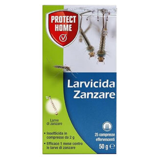 INSETTICIDA ZANZARE LARVICIDA Pz 25 PROTECT HOME 86601911 INSETTICIDI C