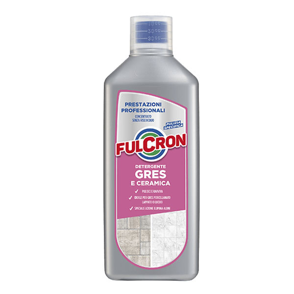 DETERGENTE GRES E CERAMICA l 1,0 FULCRON 2595 DETERGENTI CASA C