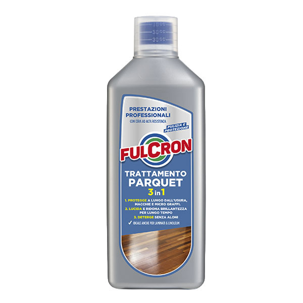 DETERGENTE TRATTAMENTO 3in1 PARQUET l 1,0 FULCRON 2599 DETERGENTI CASA C