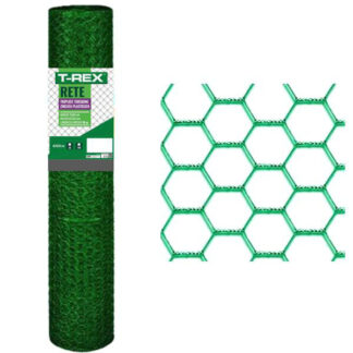 RETE TRIPLA ZN+PL 16/2-0,60 h 100 m 10 TREX 12825 RETE T-REX F