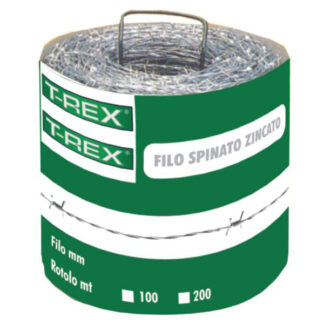 FILO SPINATO ZINCATO mm 1,7 m 100 TREX 08612 FILO SPINATO F