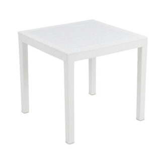 TAVOLO RESINA AGO BIANCO 79x79 PROGARDEN TQAG28BI ARREDO GIARDINO PROGARDEN C