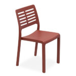 SEDIA RESINA MISTRAL TERRACOTTA          PROGARDEN MIS16CTV ARREDO GIARDINO PROGARDEN    C