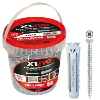 TASSELLO X1 EVO 8x40 VITE TSP Pz 100 FSIDER 90408b0000100 FRIULSIDER F
