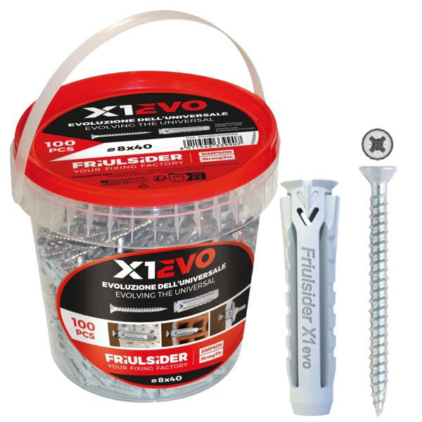 TASSELLO X1 EVO 6x30 VITE TSP Pz 200 FSIDER 90408b0000000 FRIULSIDER F