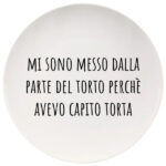 PIATTO CERAMICA PIANO TORTA           cm 26,5 SOOR 3330022 PIATTI CERAMICA              C