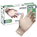GUANTI NITRILE N75 POWDER FREE M    Pz 100 REFLEXX N75/M GUANTI LAVORO                F