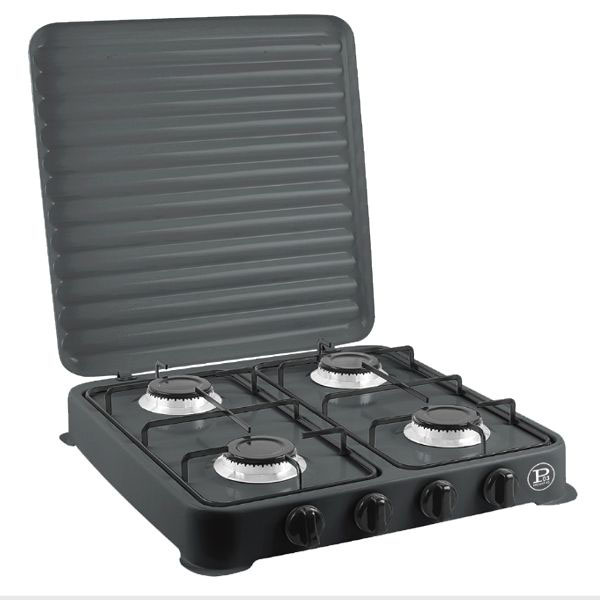 FORNELLO GAS 4 FUOCHI MULTIFIRE 4 MULTIFIRE4BLACK FORNELLI GAS C