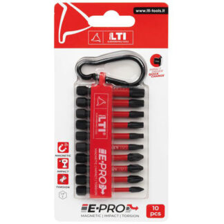 INSERTI Sr Pz 10 mm 50 E-PRO LTI 66007505 AVVITATORI - INSERTI F
