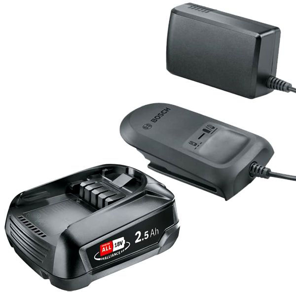 KIT CARICABATTERIA + BATTERIA V18 Ah 2,5 Ah BOSCH 1600A02625 BOSCH ELETTROUTENSILI F