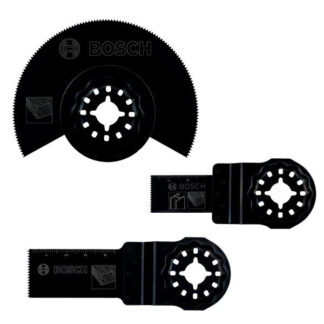 LAME MULTIUTENSILI Set Pz 3 STARLOCK WOOD BOSCH 2607017323 BOSCH ACCESSORI F