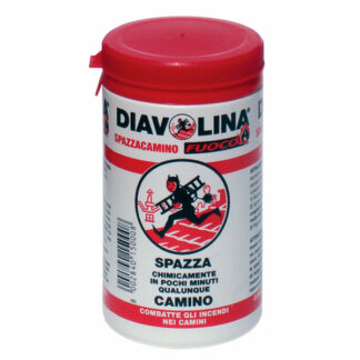 PULITORE SPAZZACAMINO POLVERE g 270 DIAVOLINA 15000 ACCENDITORI-PULITORI F