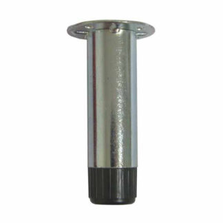 PIEDINO MOBILI METALLO REG.TONDO mm 28x120 045-120ZINC PIEDINI MOBILI F