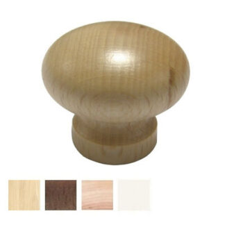 POMOLO LEGNO LISCIO BIANCO mm 35 MITAL 279 BBI POMOLI F