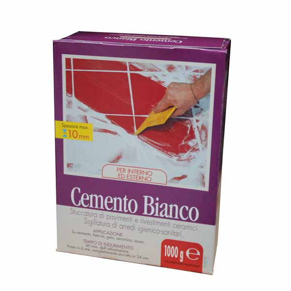 CEMENTO BIANCO g 1000 LINEA PIU' STUCCO F