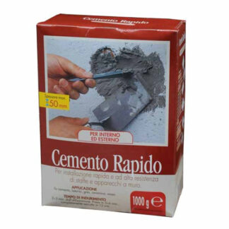 CEMENTO RAPIDO g 5000                   LINEA PIU' 8012760960069 STUCCO                       F
