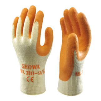 GUANTI LATTICE 310 ARANCIO 10                SHOWA 310 SIZE 10 GUANTI LAVORO                F